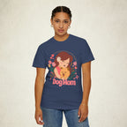 Dog Mom Floral Graphic Tee featuring a Dog Mom design, graphic tee