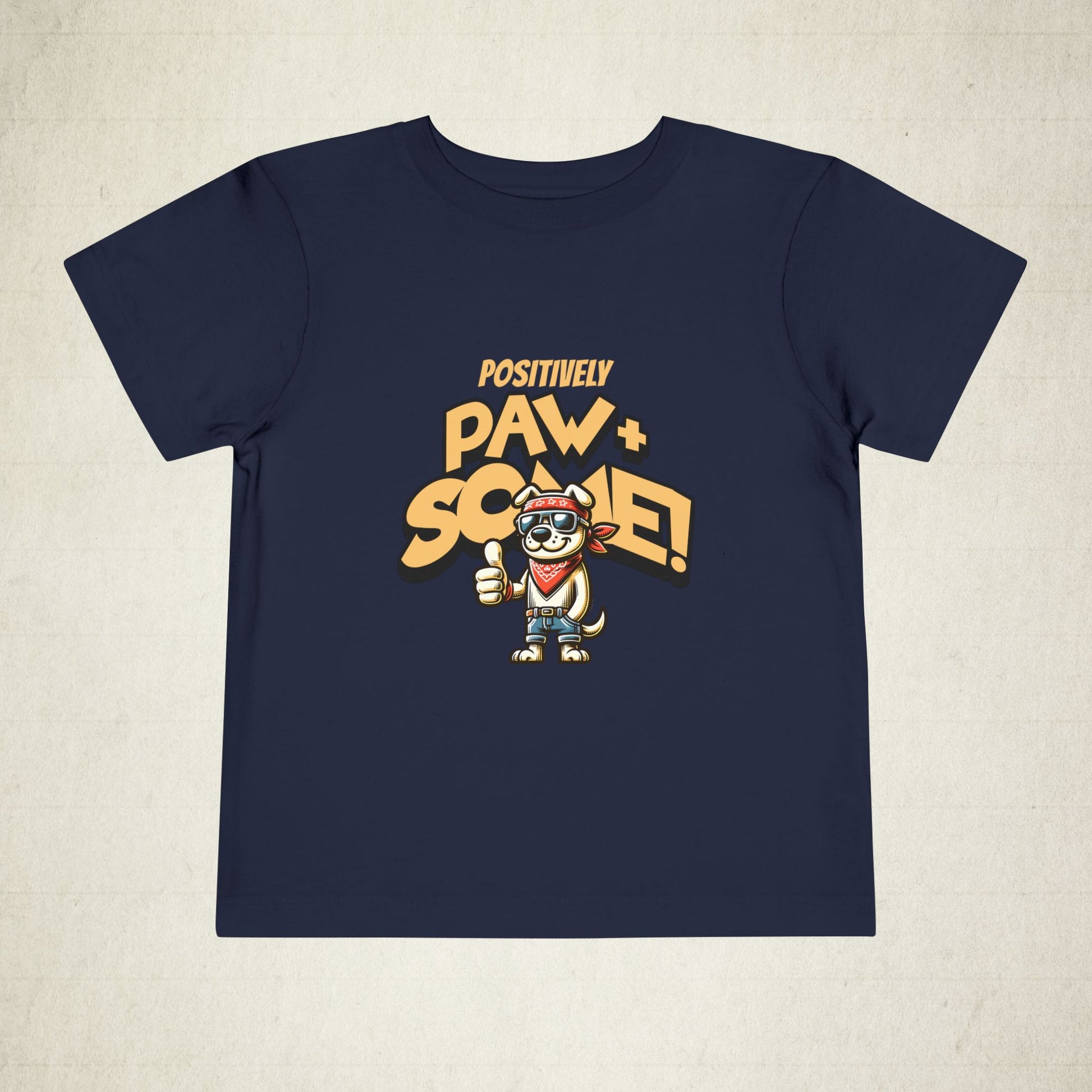 Positively Paw-some Toddler Tee