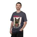 Custom Dog Dad Caricature T-Shirt | Personalized Pet Portrait Tee