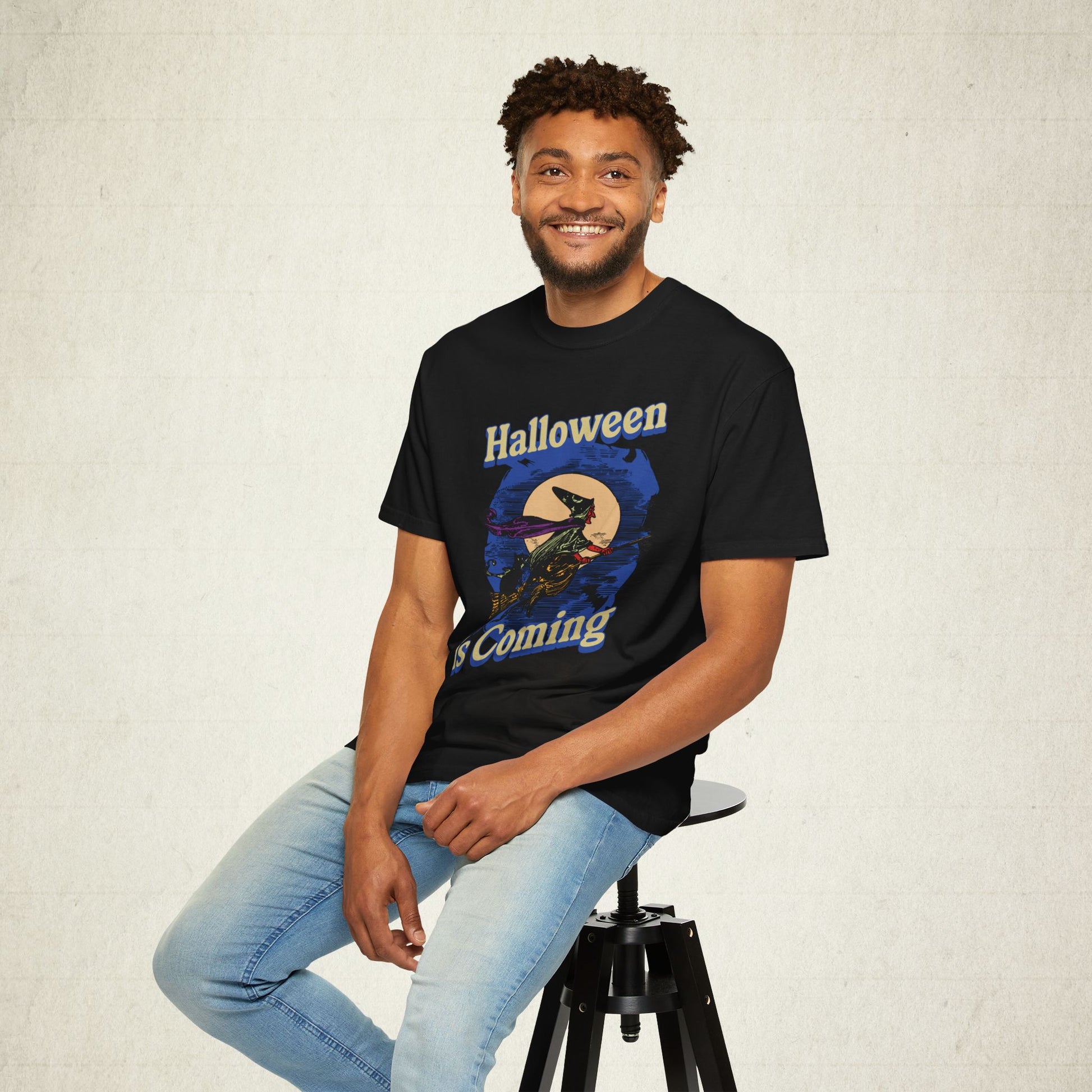 'Halloween is Coming' Themed Unisex T-Shirt