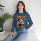 Gallant Fighter Squad Bulldog Sweatshirt featuring a Gallant Fighter Squad design, crewneck sweatshirt
