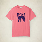 Cat Mom Garment-Dyed Women T-shirt