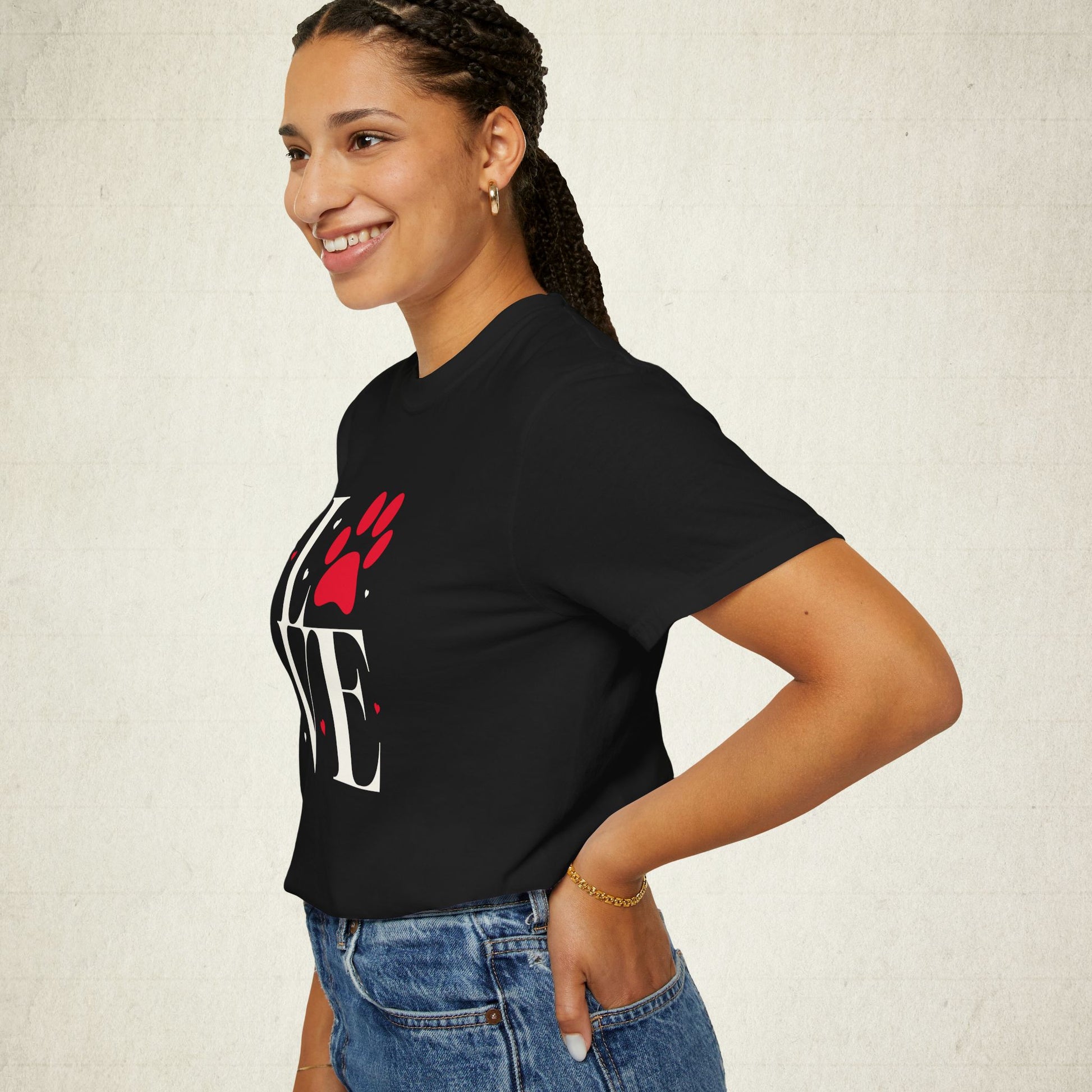 Paw love Women T-shirt