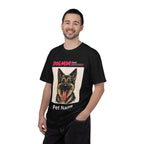 Custom Dog Dad Caricature T-Shirt | Personalized Pet Portrait Tee