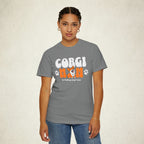 Corgi Mom Graphic Tee featuring a Corgi Mom design, graphic tee