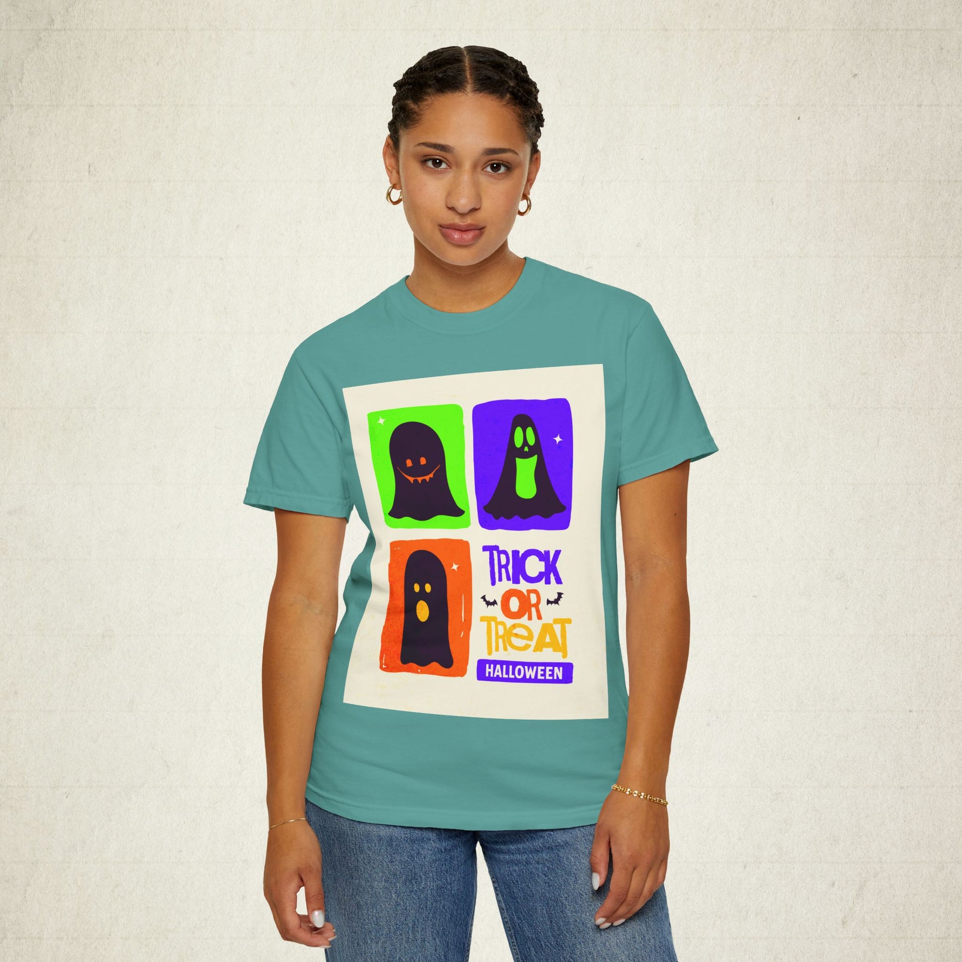 Trick or Treat Halloween Ghost Unisex T-Shirt