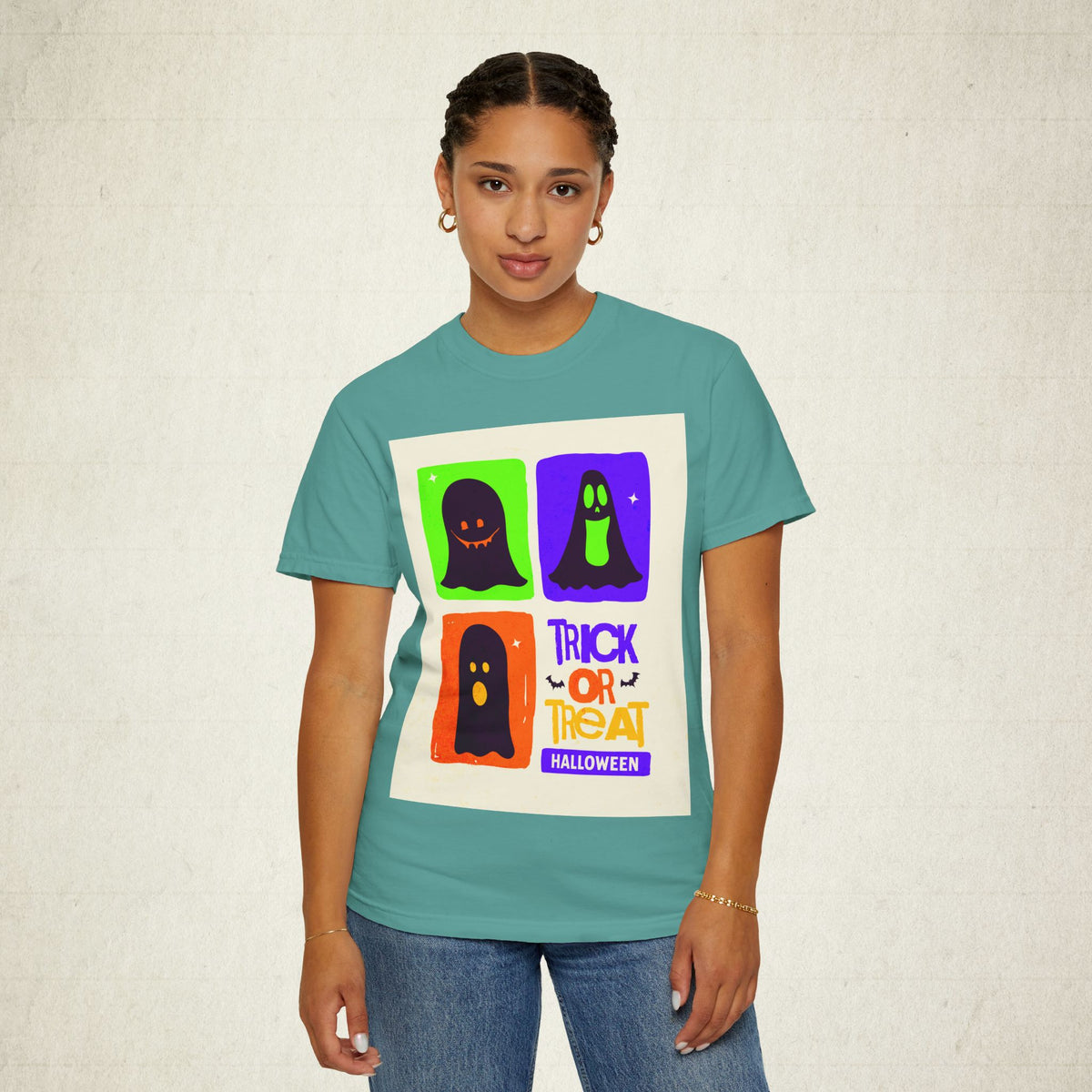 Trick or Treat Halloween Ghost Unisex T-Shirt