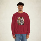 Gatsby the Adventure Dog Crewneck Sweatshirt featuring a Gatsby the Adventure Dog design, crewneck sweatshirt