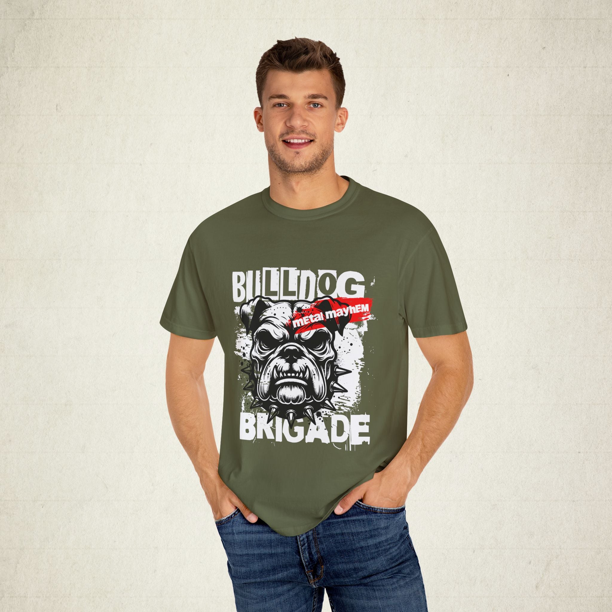 Bulldog Brigade Graphic Men T-shirt