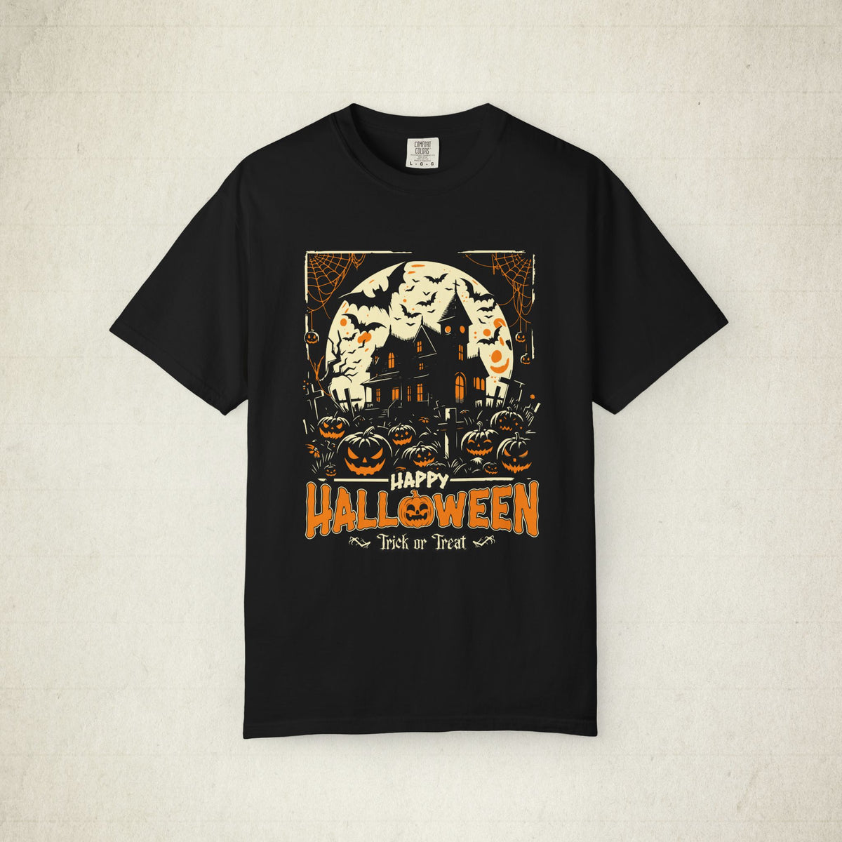 Happy Halloween White Unisex T-shirt