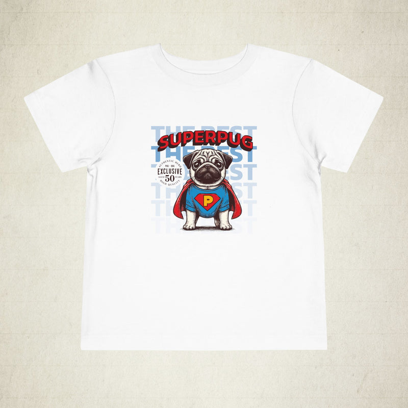 Super Pug Toddler Tee