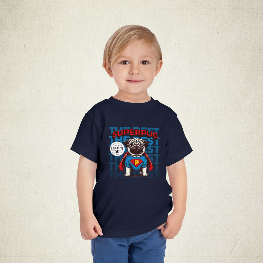 Super Pug Toddler Tee