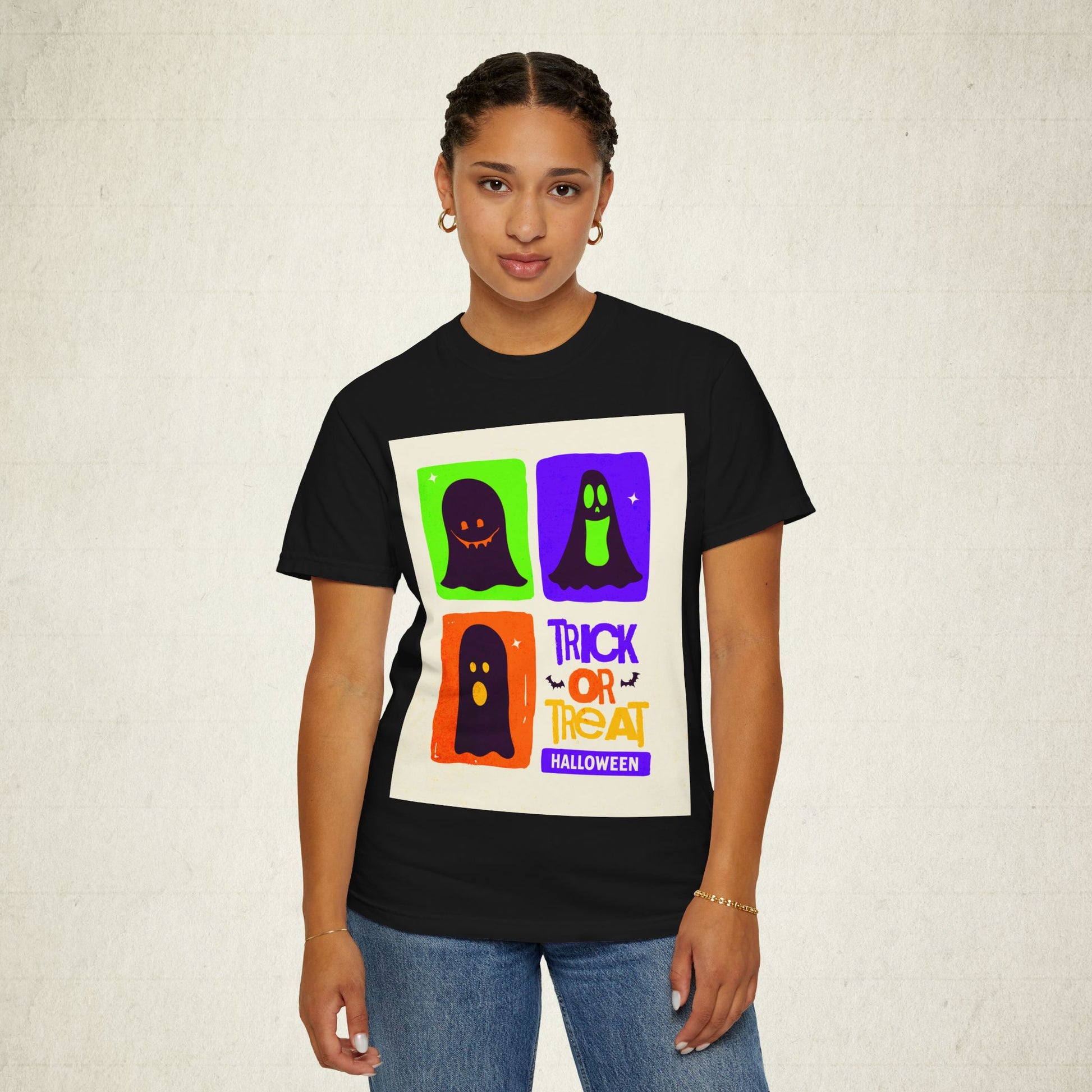 Trick or Treat Halloween Ghost Unisex T-Shirt
