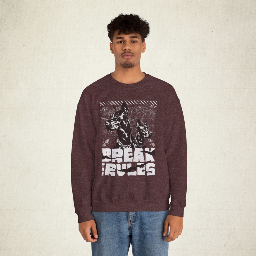 Break The Rules Crewneck Unisex Sweatshirt