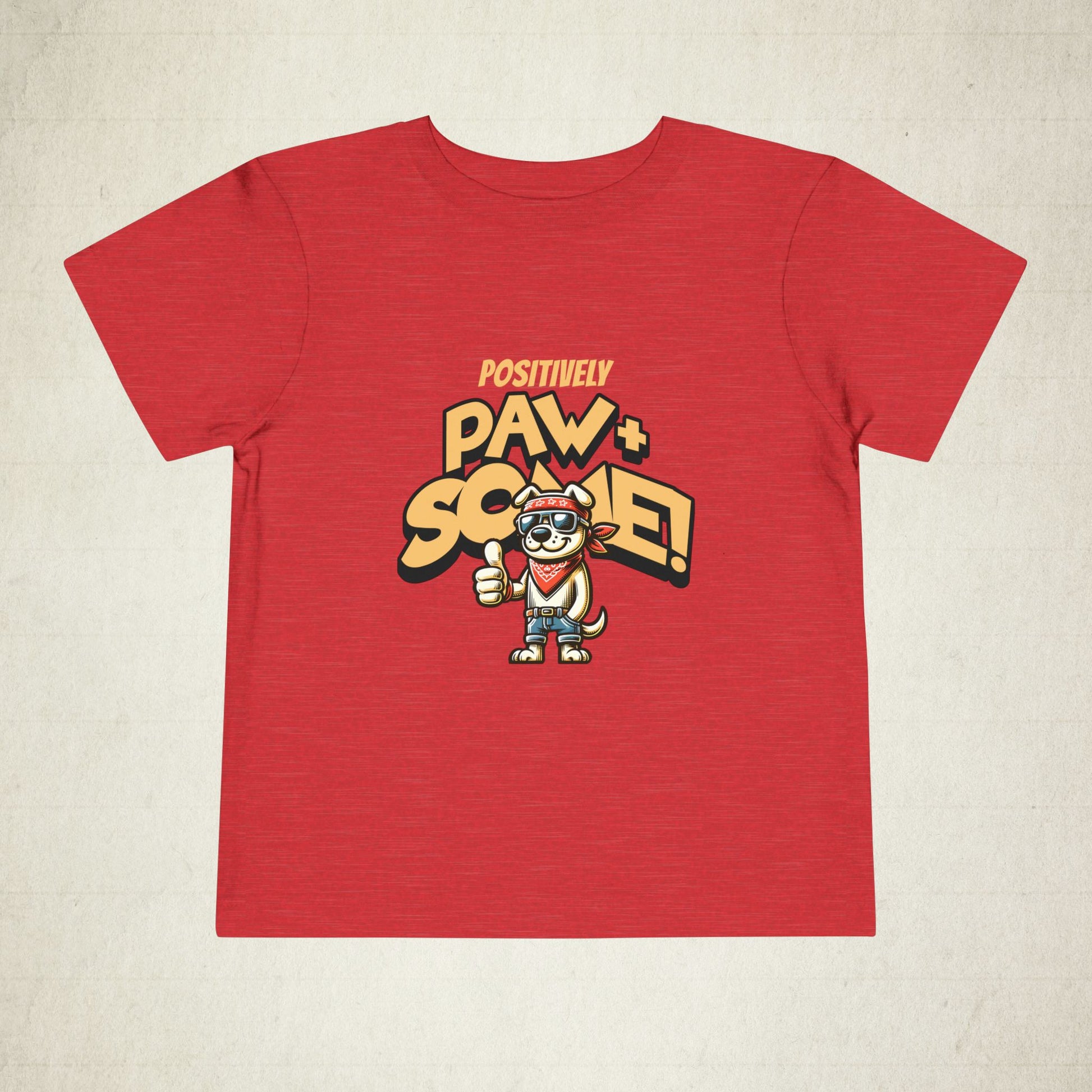 Positively Paw-some Toddler Tee
