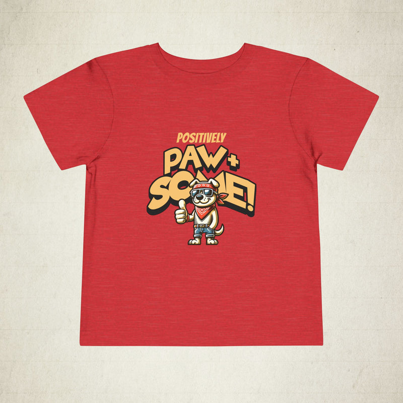 Positively Paw-some Toddler Tee