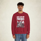 Dog Lovers' Crewneck Sweatshirt featuring a Dog Lovers design, crewneck sweatshirt