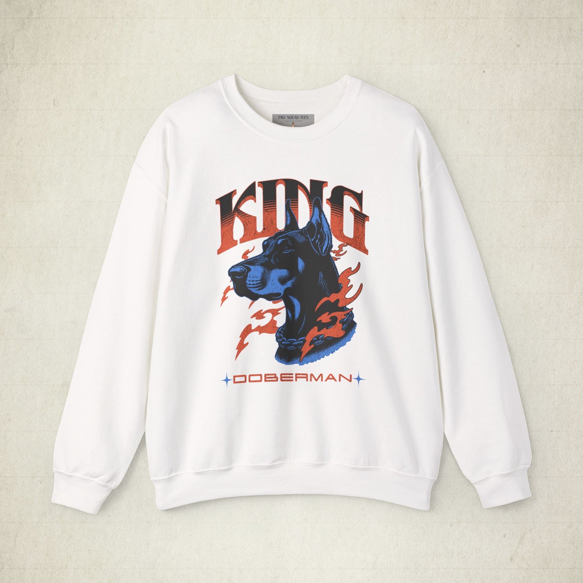 Bold Doberman King Unisex Sweatshirt