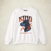 Bold Doberman King Unisex Sweatshirt