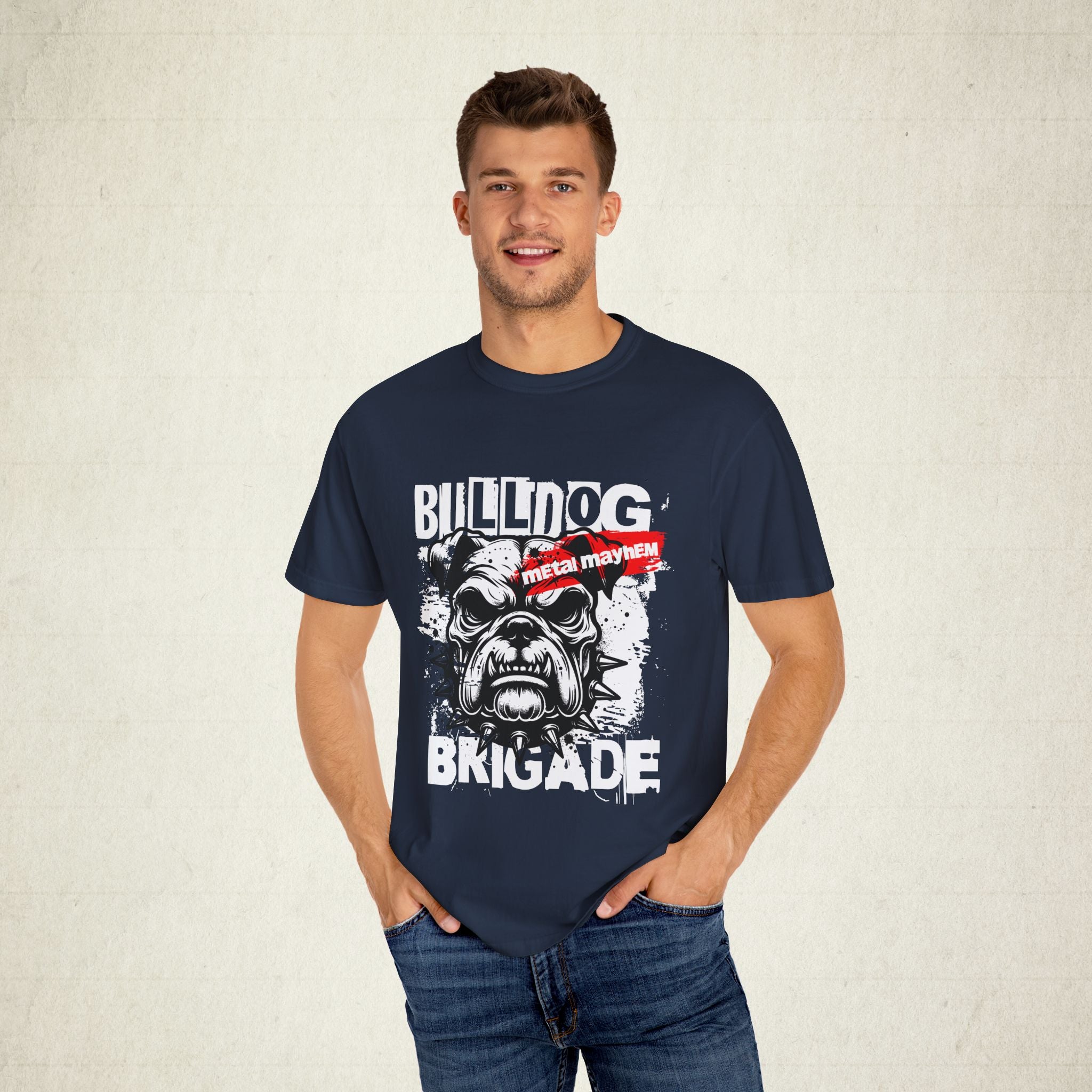 Bulldog Brigade Graphic Men T-shirt