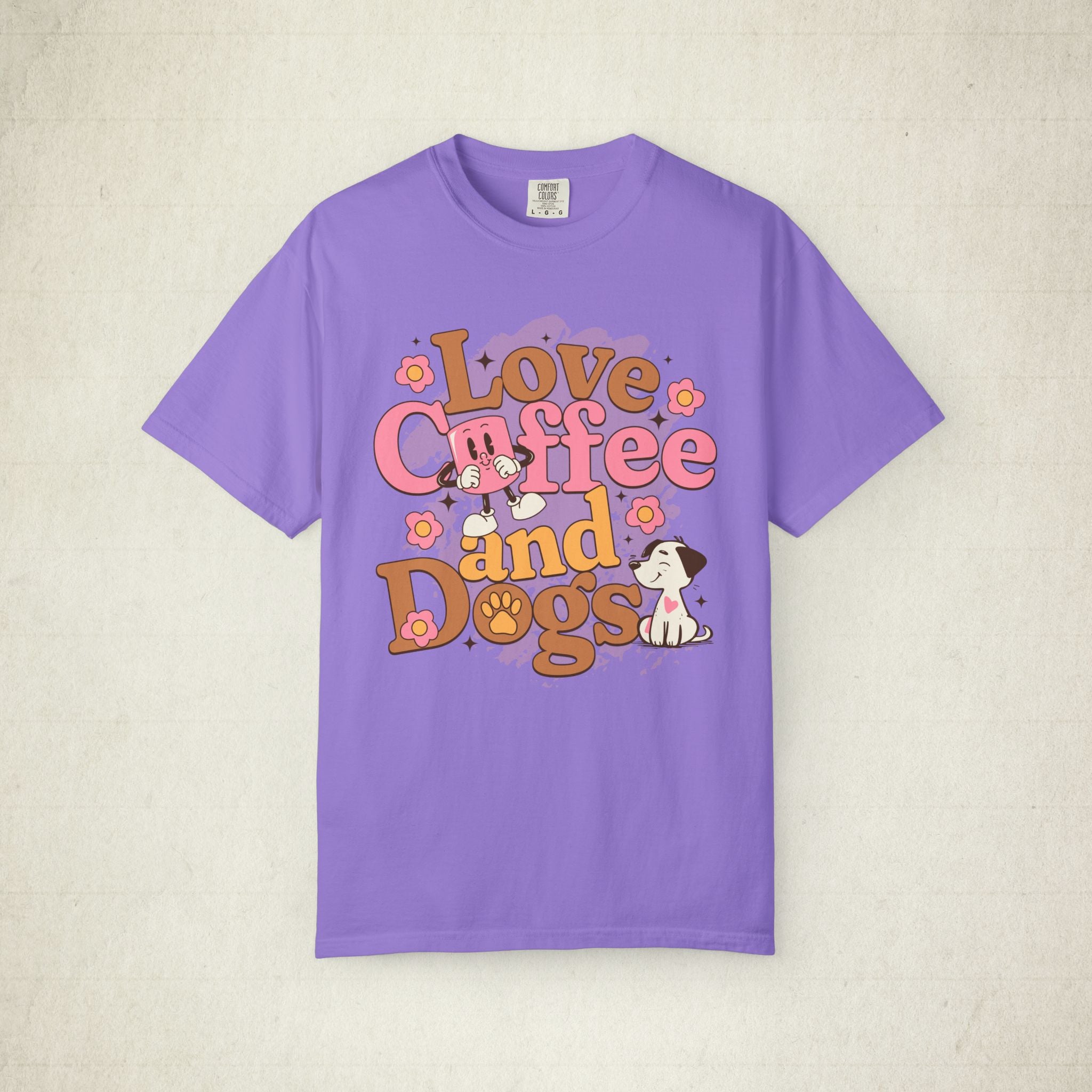 Love Coffee and Dogs Women T-shirt