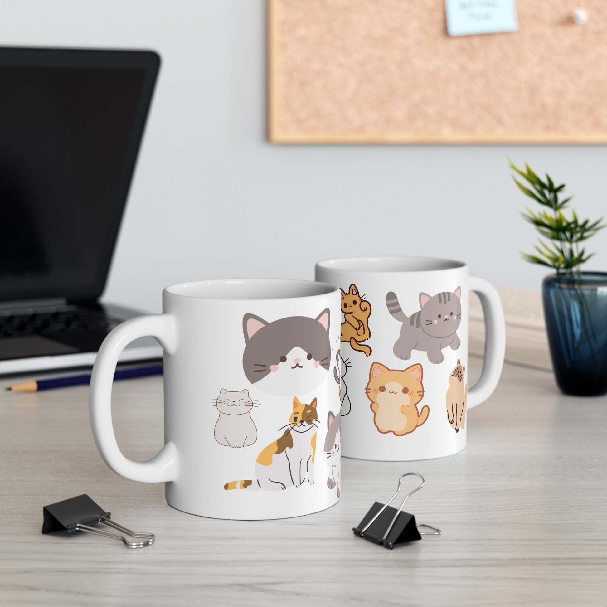 Cute Cat Lovers Ceramic Mug