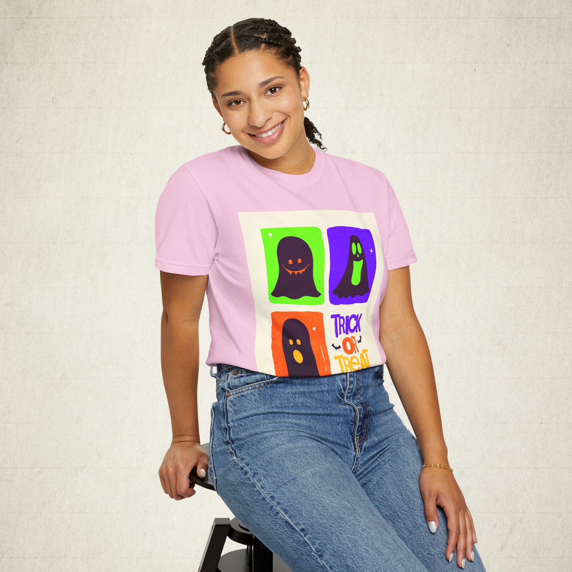 Trick or Treat Halloween Ghost Unisex T-Shirt