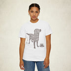 More Coffee Please Dog Lover Tee featuring a More Coffee Please design, graphic tee