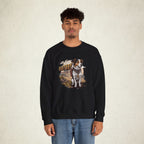 Gatsby the Adventure Dog Crewneck Sweatshirt featuring a Gatsby the Adventure Dog design, crewneck sweatshirt