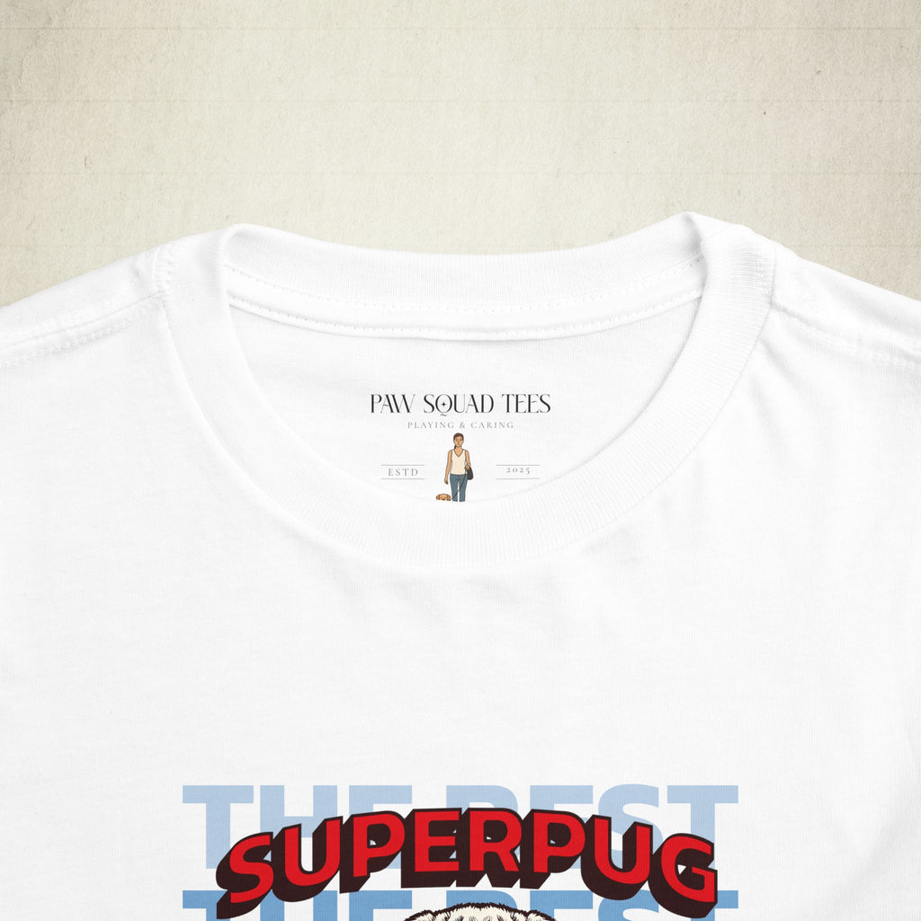 Super Pug Toddler Tee