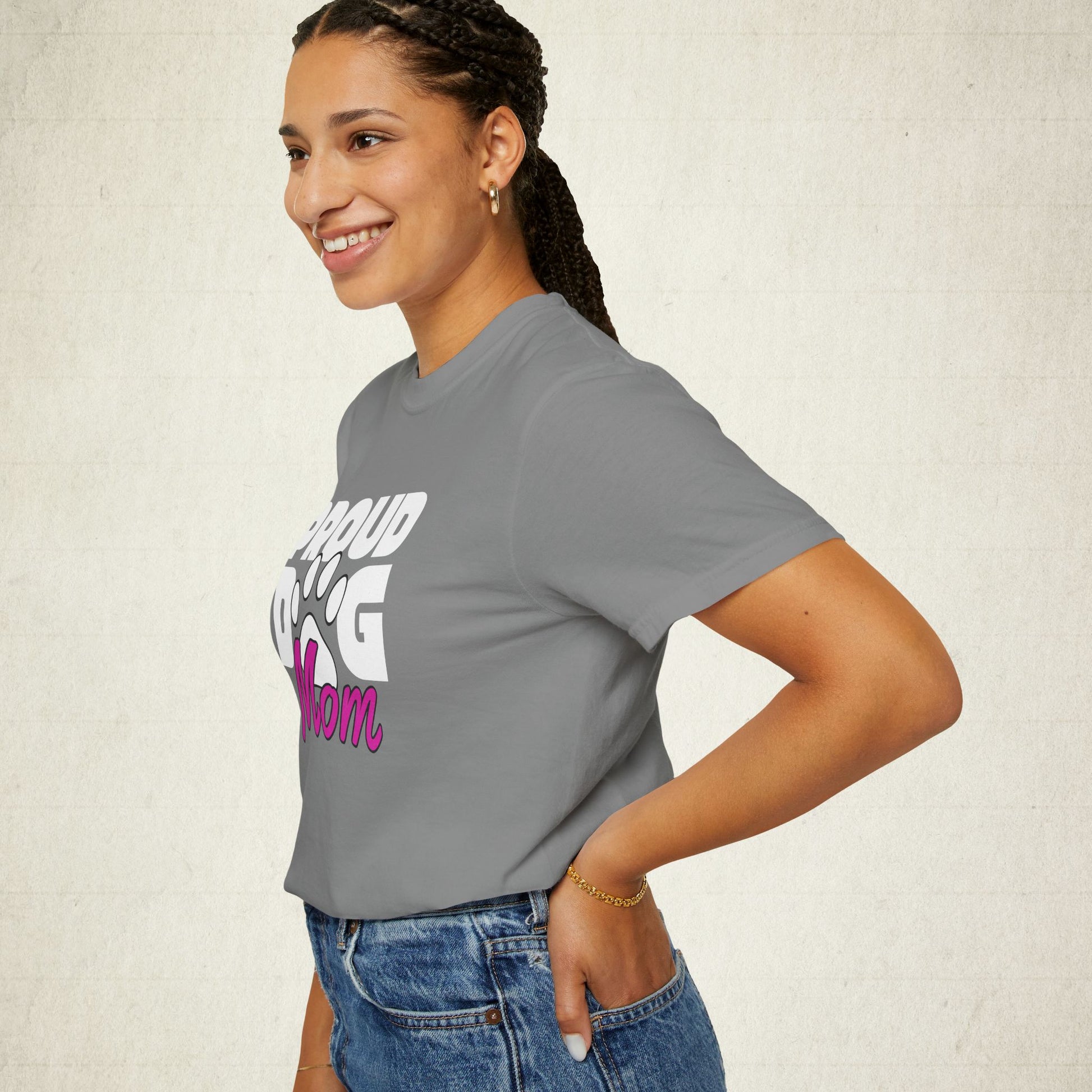 Proud Dog Mom Women T-Shirt