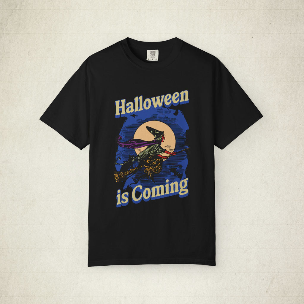 'Halloween is Coming' Themed Unisex T-Shirt