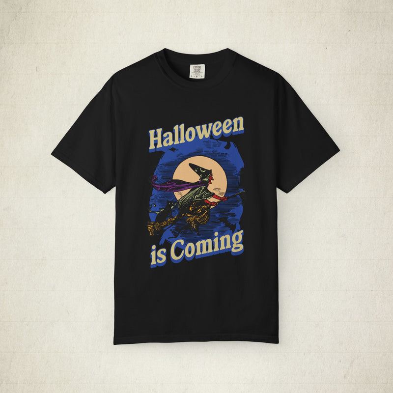 'Halloween is Coming' Themed Unisex T-Shirt