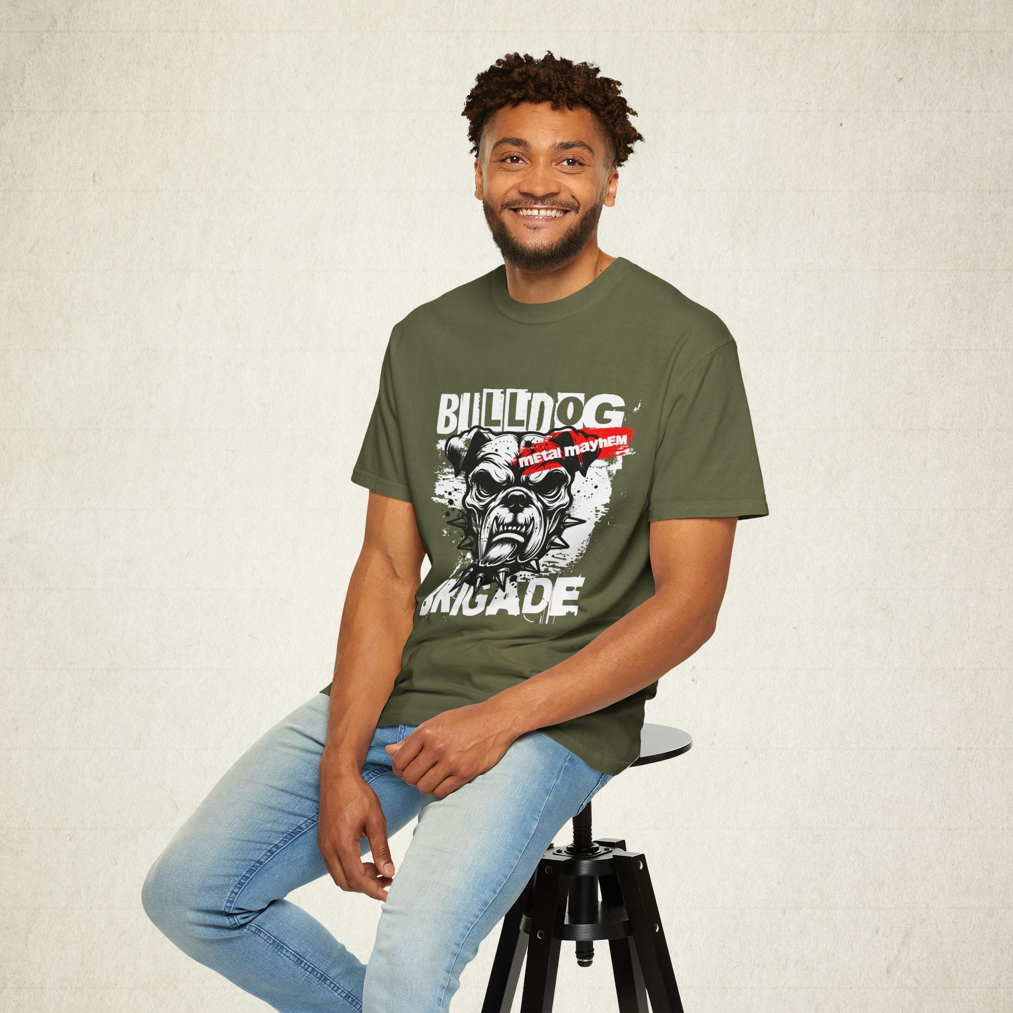 Bulldog Brigade Graphic Men T-shirt