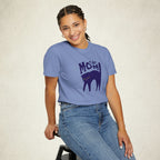 Cat Mom Garment-Dyed Women T-shirt