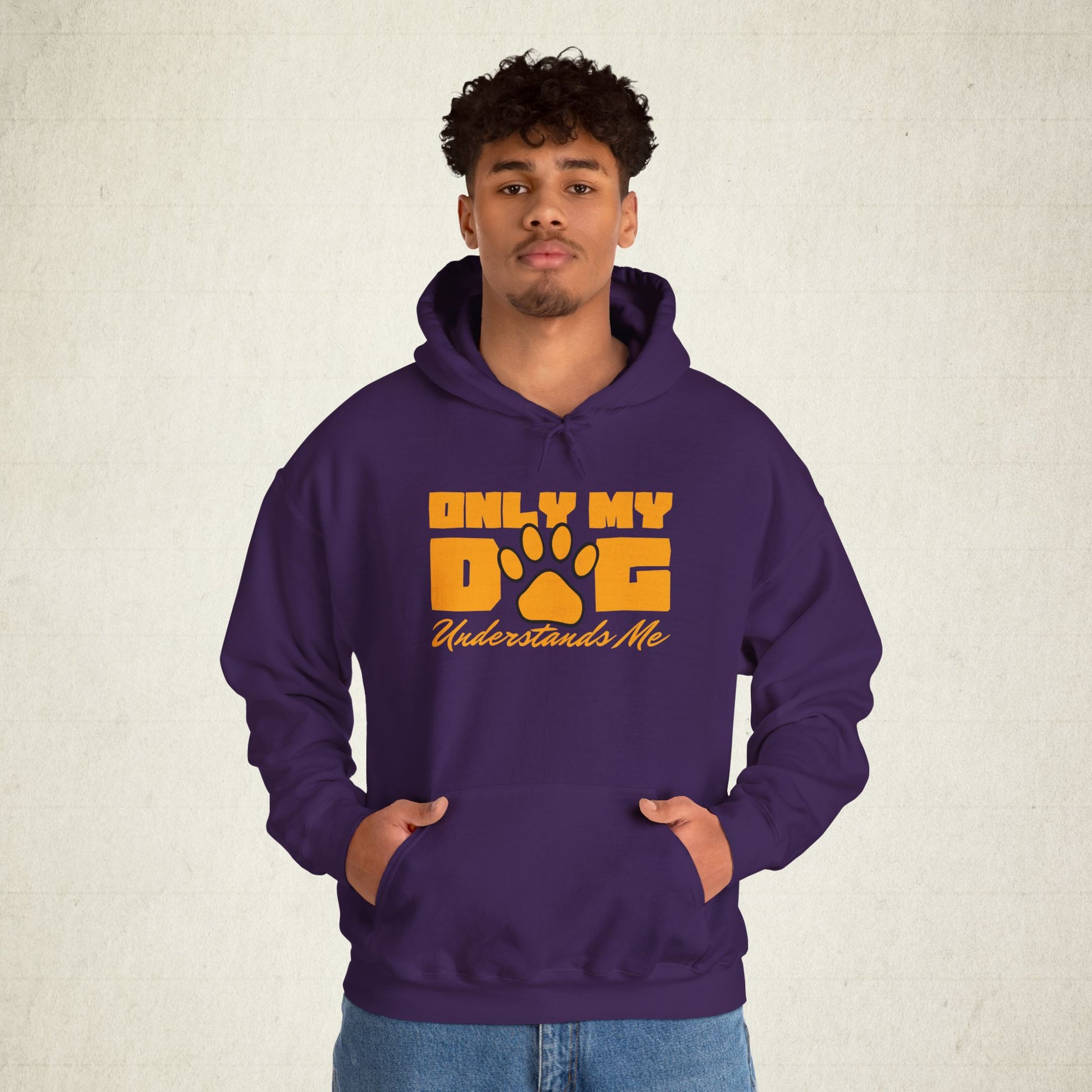 Only My Dog Understands Me Unisex Dog Lover Hoodie