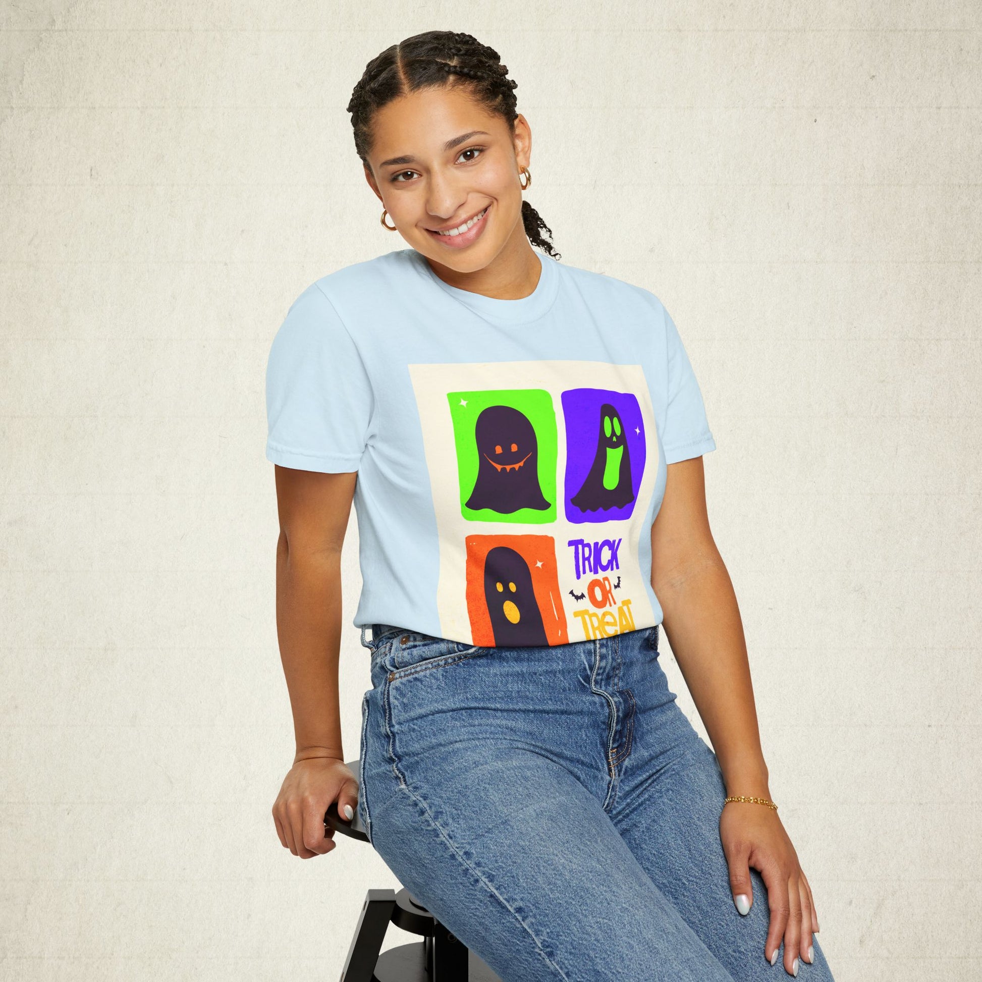 Trick or Treat Halloween Ghost Unisex T-Shirt
