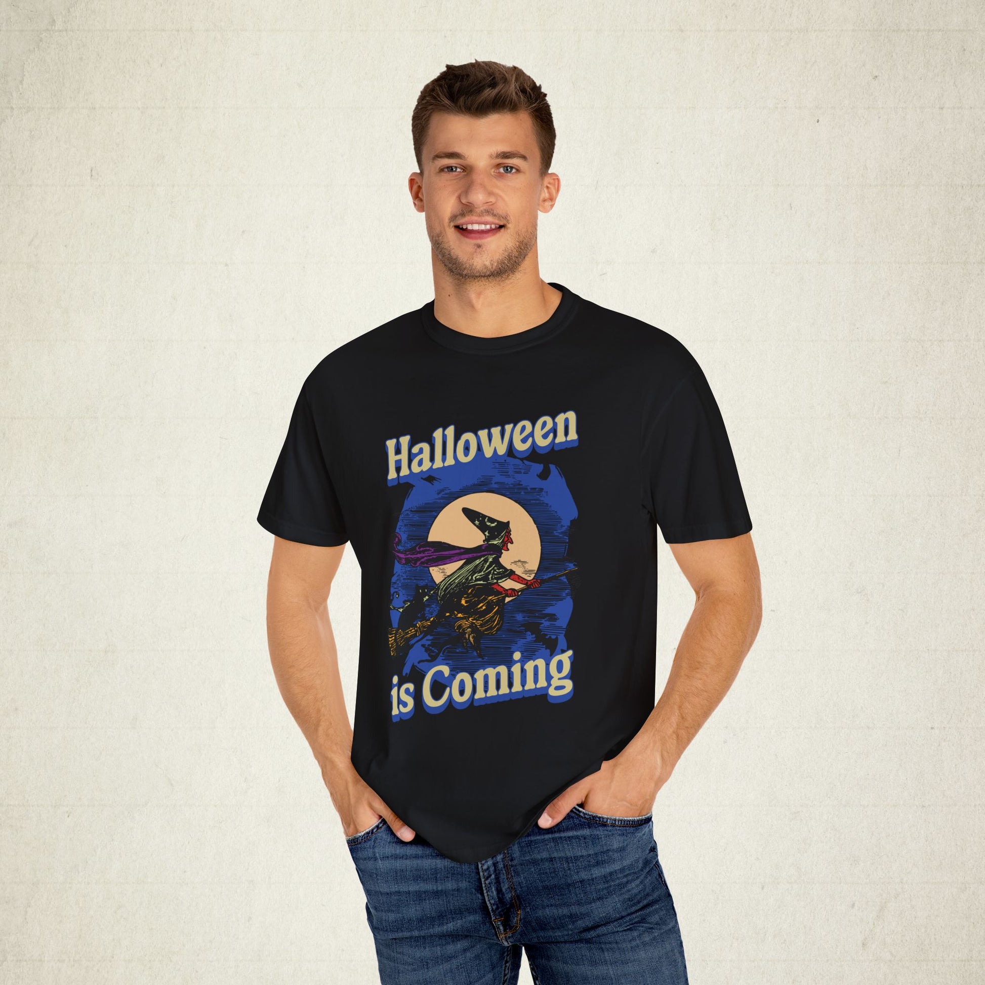 'Halloween is Coming' Themed Unisex T-Shirt