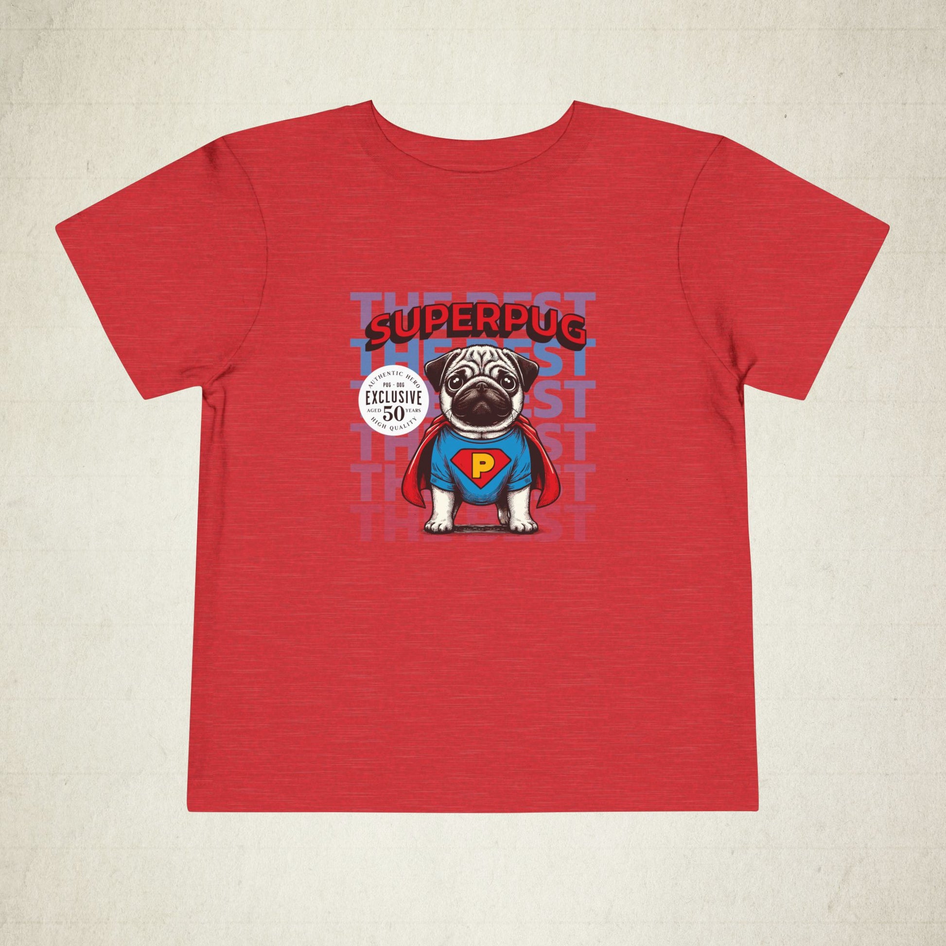 Super Pug Toddler Tee