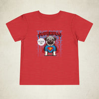Super Pug Toddler Tee