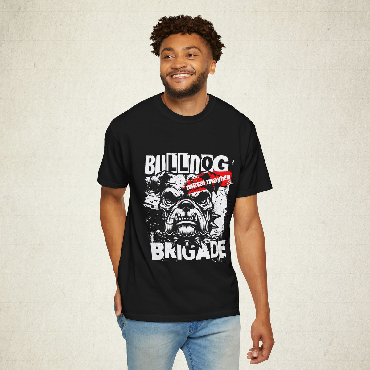 Bulldog Brigade Graphic Tee featuring a Bulldog Brigade design, graphic tee
