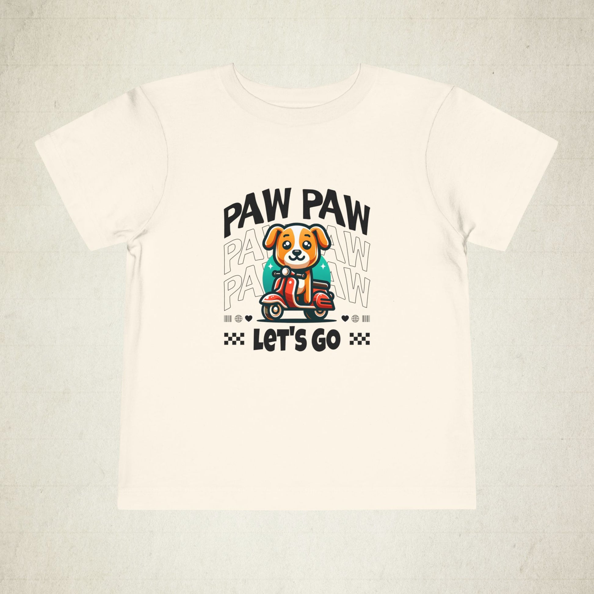 Paw Paw Let's Go Toddler Tee