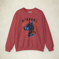 Bold Doberman King Unisex Sweatshirt