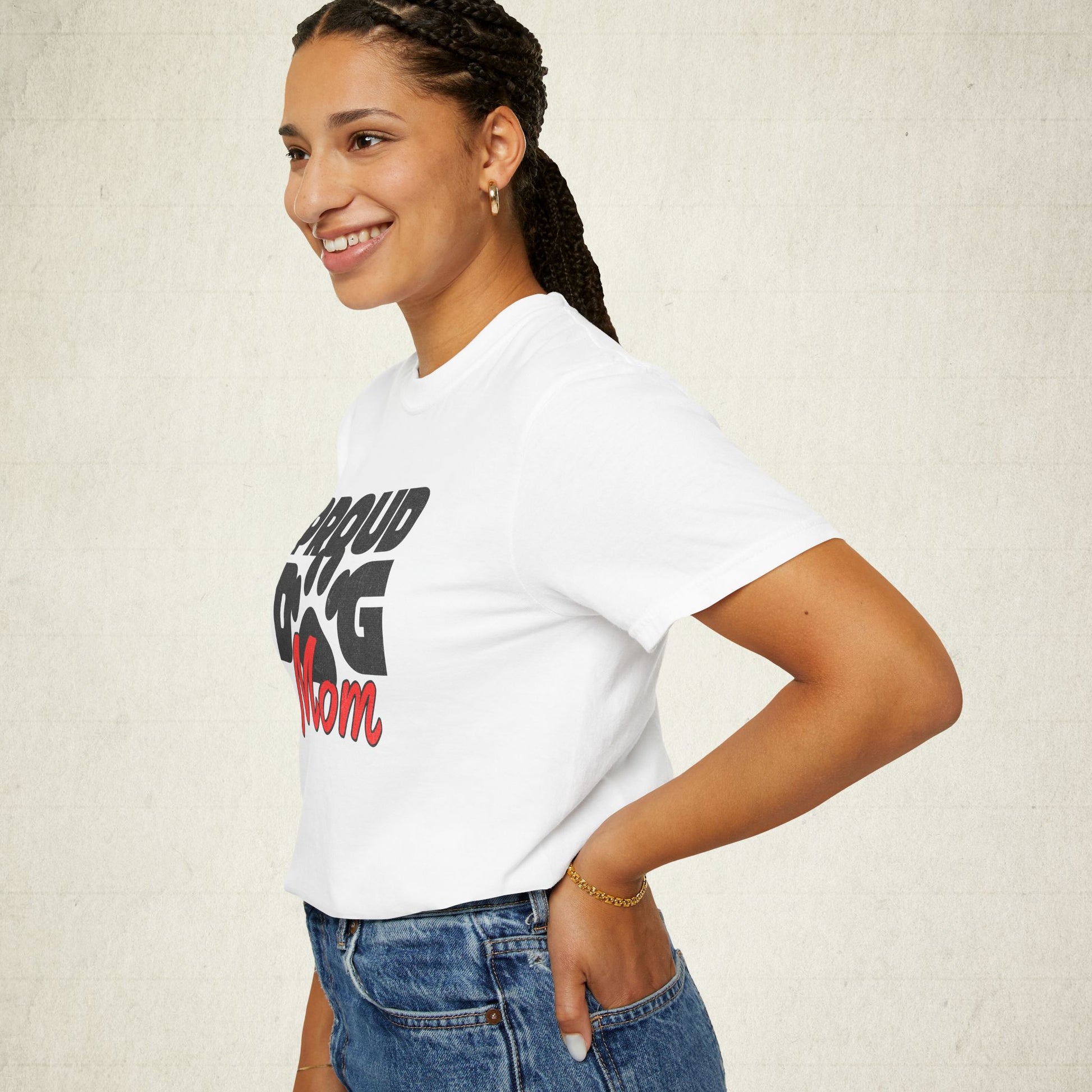 Proud Dog Mom Women T-Shirt