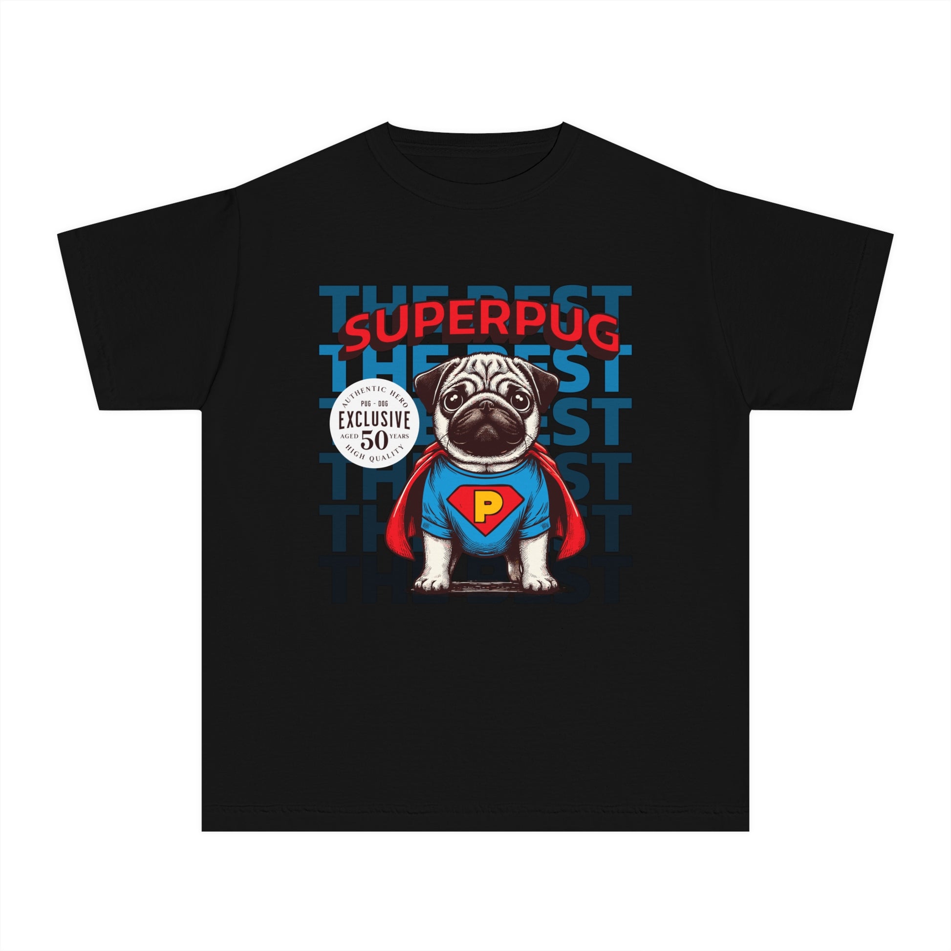 Super Pug Youth Tee