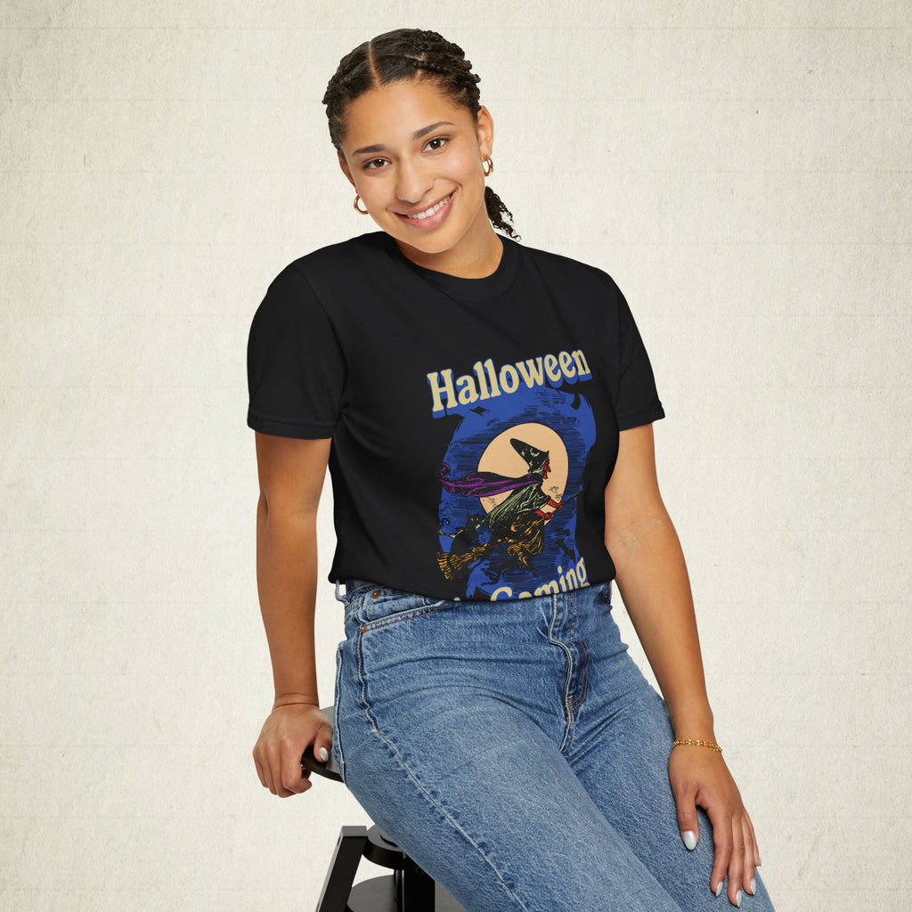 'Halloween is Coming' Themed Unisex T-Shirt