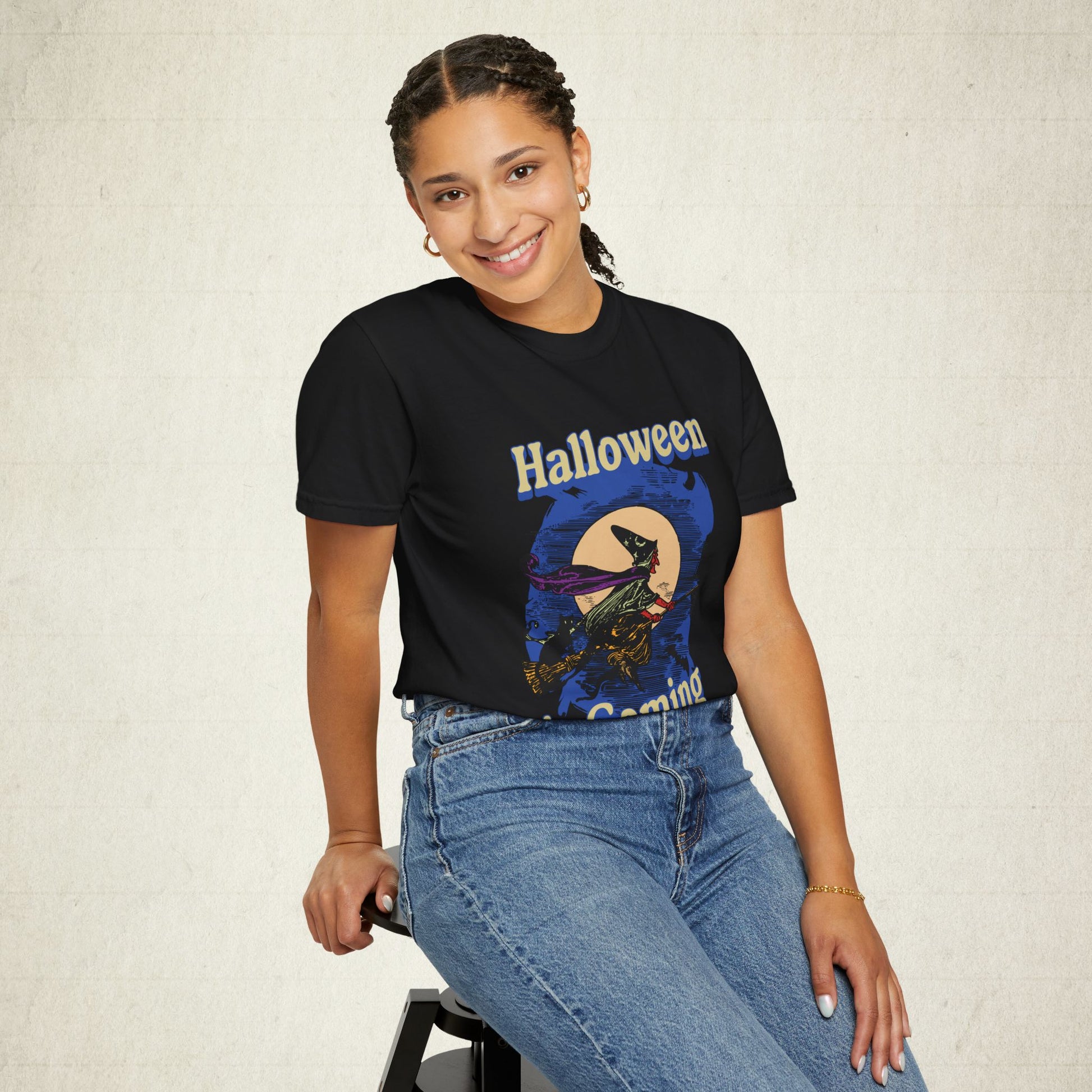 'Halloween is Coming' Themed Unisex T-Shirt