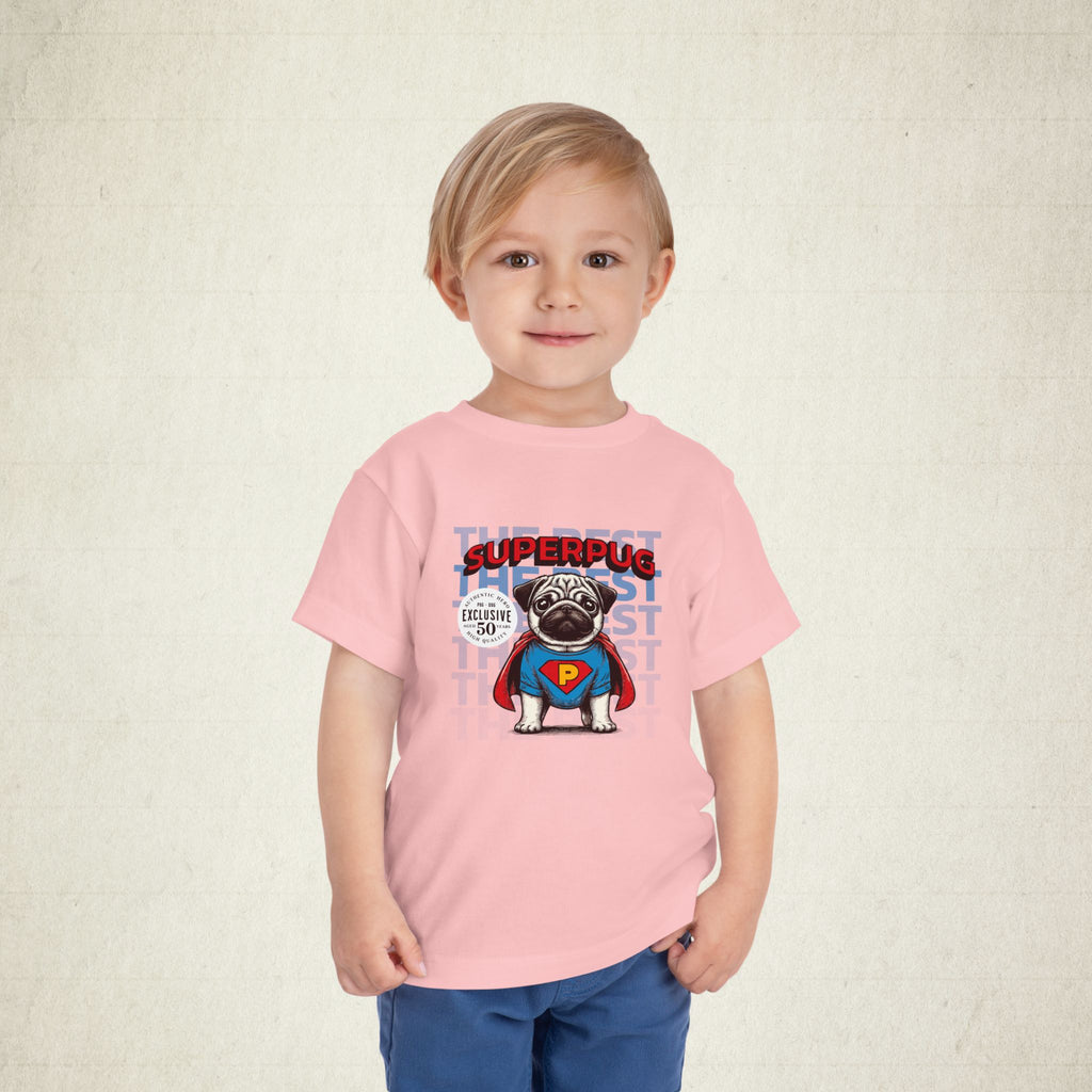 Super Pug Toddler Tee