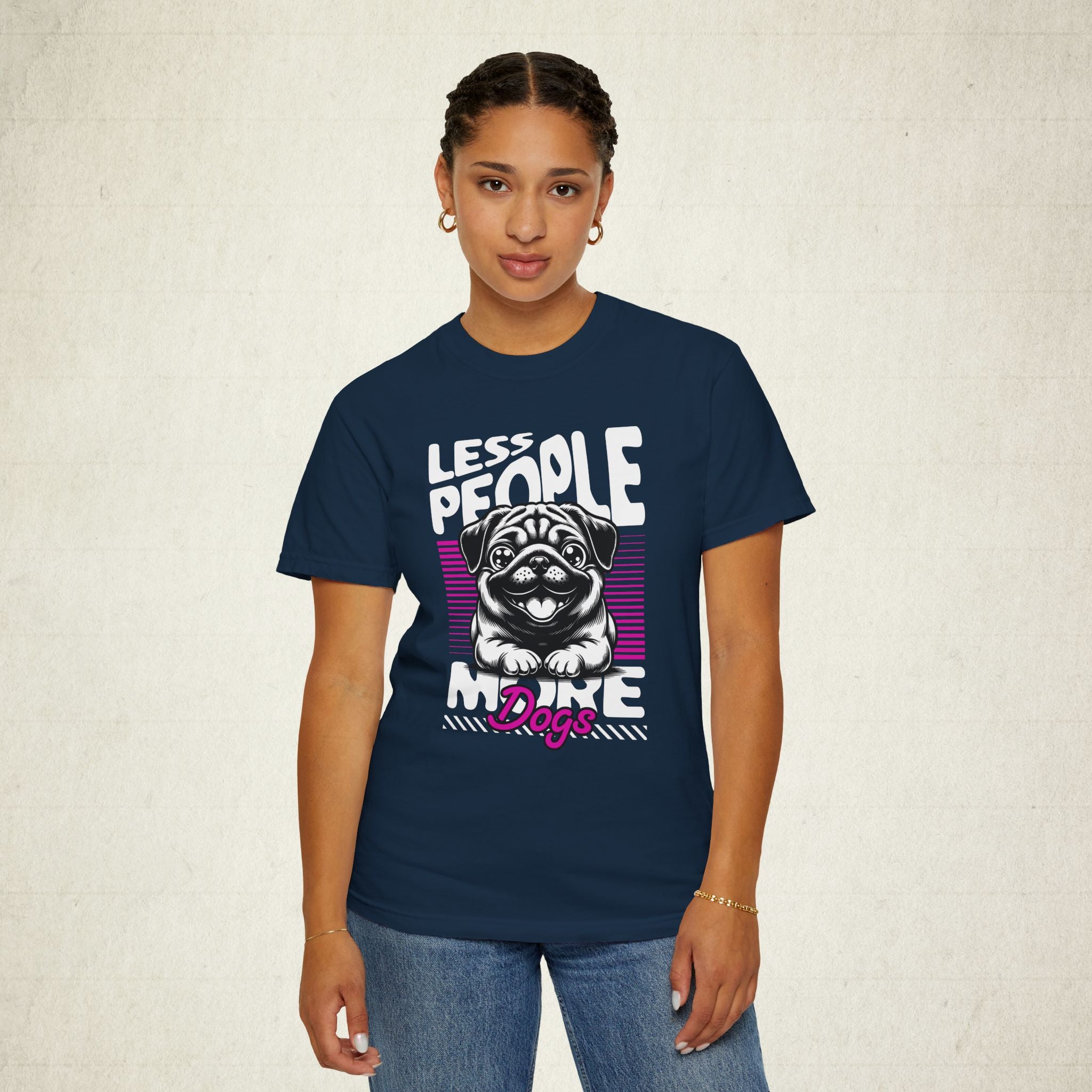 Less People More Dogs Women T-Shirt