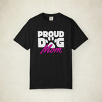 Proud Dog Mom Graphic Tee featuring a Proud Dog Mom design, graphic tee